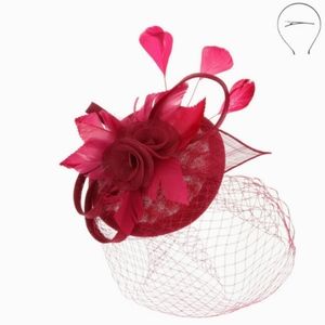 Gorgeous Pillbox Lace Veil Hat Fascinator By Beloved Millinery.